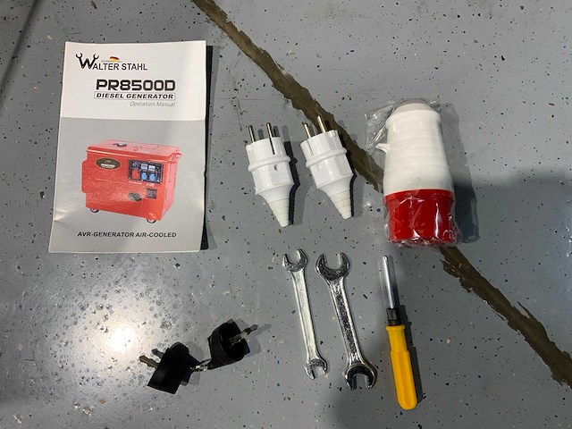 Walter stahl - pr8500d - diesel stroomgenerator / aggregaat 2025 - afbeelding 7 van  22