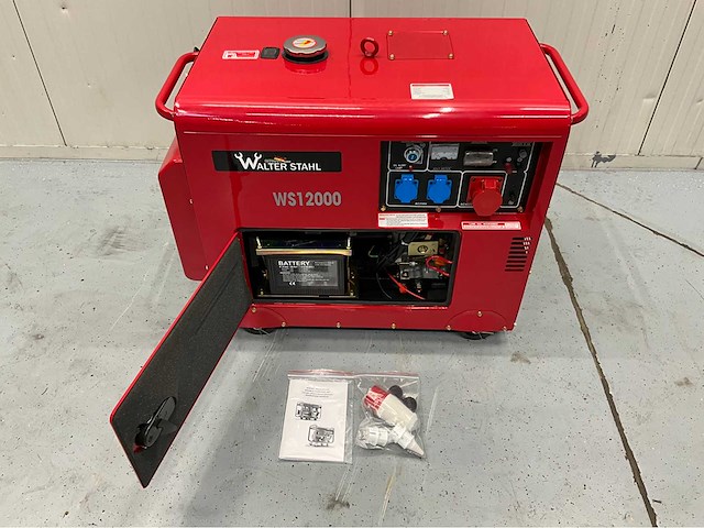 Walter stahl ws12000 - stroomgenerator / aggregaat diesel - 5kw 2026 - afbeelding 10 van  17
