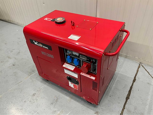 Walter stahl ws12000 - stroomgenerator / aggregaat diesel - 5kw 2026 - afbeelding 12 van  17