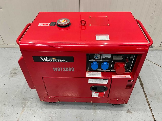 Walter stahl ws12000 - stroomgenerator / aggregaat diesel - 5kw - afbeelding 1 van  17