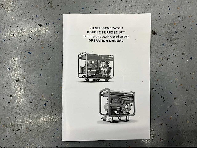 Walter stahl ws12000 - stroomgenerator / aggregaat diesel - 5kw - afbeelding 6 van  17