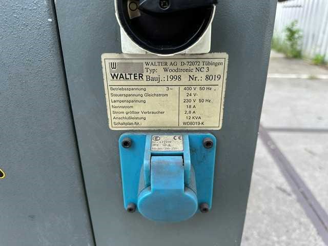 Walter woodtronic - 1997 - nc3 - zaag / slijpmachine - afbeelding 6 van  16