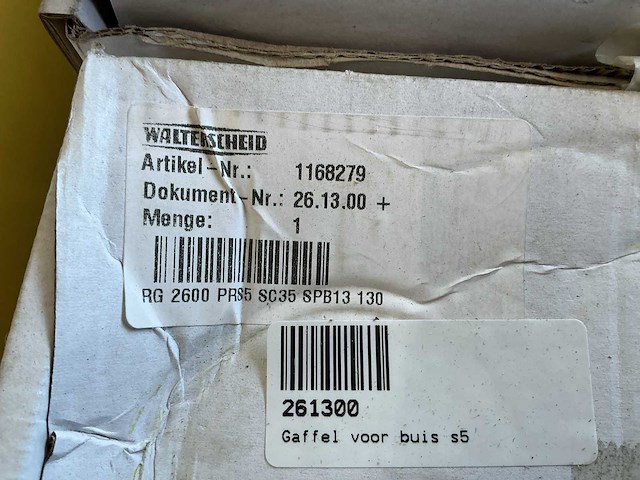 Walterscheid aftakassen & gaffels - afbeelding 2 van  14