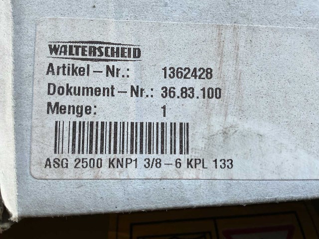 Walterscheid aftakassen & gaffels - afbeelding 5 van  14