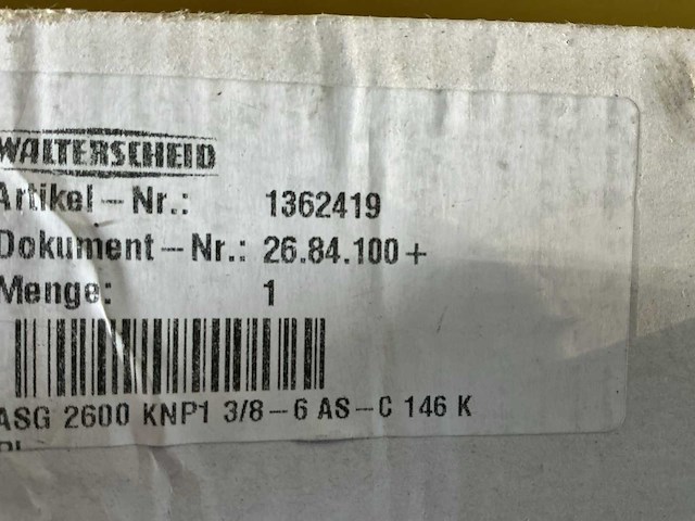 Walterscheid aftakassen & gaffels - afbeelding 6 van  14