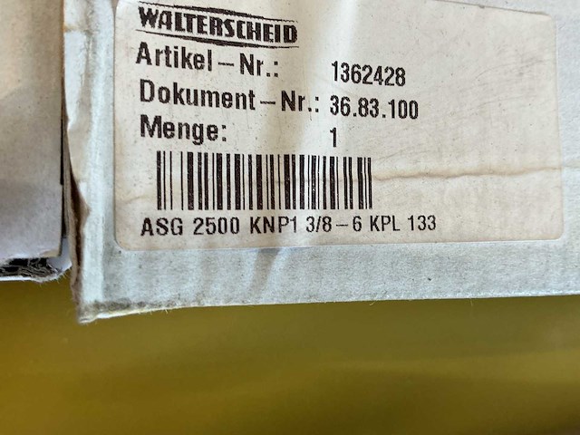 Walterscheid aftakassen & gaffels - afbeelding 8 van  14