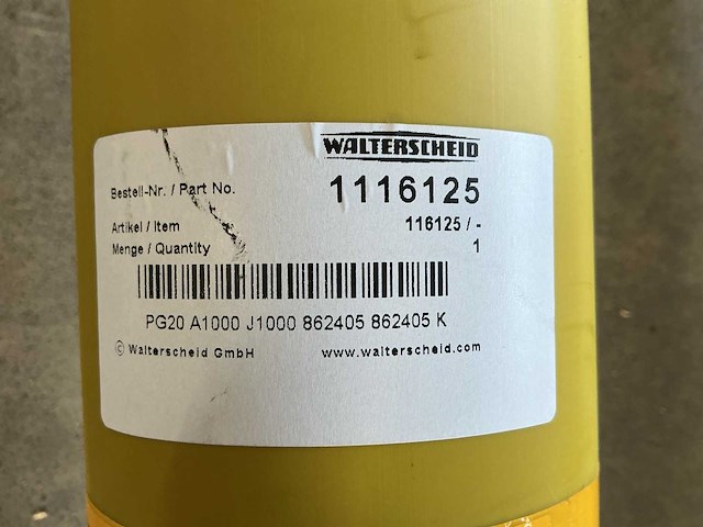 Walterscheid pg / sth aftakas afscherming (3x) - afbeelding 3 van  5