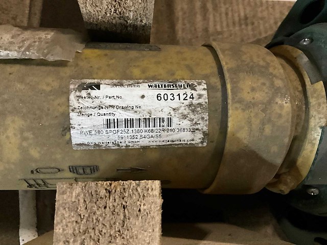 Walterscheid pwe 580 130 cm aftakas - afbeelding 3 van  7