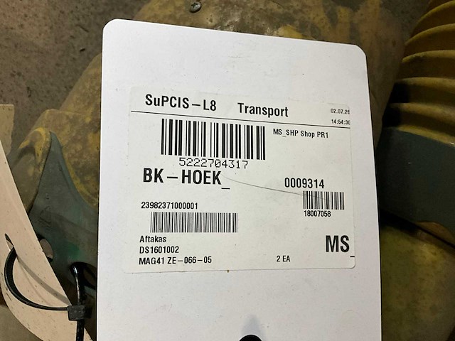 Walterscheid pwe 580 130 cm aftakas - afbeelding 7 van  7
