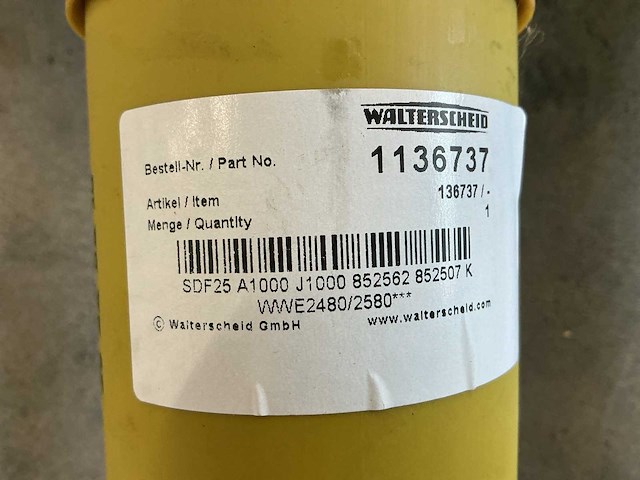 Walterscheid sdf25 1000 groothoekaftakas afscherming (3x) - afbeelding 3 van  3