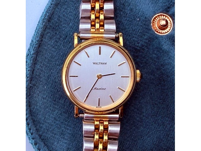 Waltham ''maxine'' horloge met goudkeurmerk - afbeelding 1 van  6
