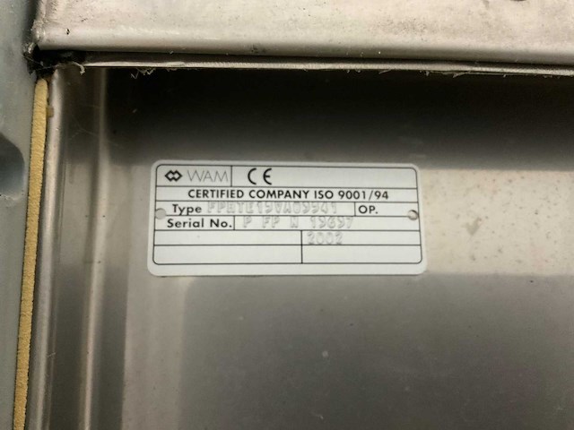 Wam l.e.v. system filterafzuiginstallatie - afbeelding 3 van  12