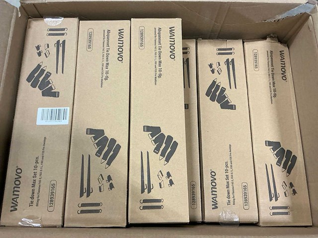 Wamovo 10-delige afspanbandenset - stormbeveiliging (23x) - afbeelding 1 van  3