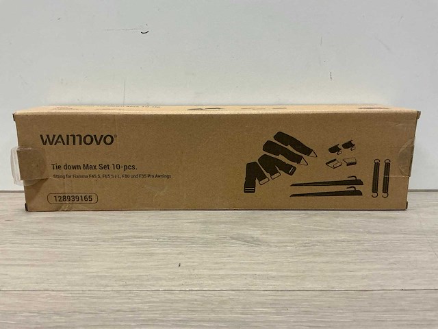 Wamovo 10-delige afspanbandenset - stormbeveiliging (23x) - afbeelding 2 van  3