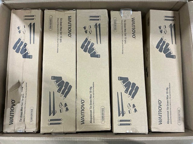 Wamovo 10-delige afspanbandenset - stormbeveiliging (25x) - afbeelding 1 van  3