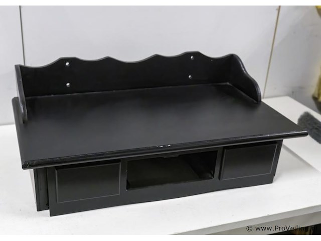 Wan gemonteerde kaptafel met kruk - afbeelding 2 van  4