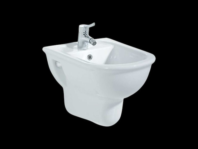 Wand bidet wit - afbeelding 1 van  2