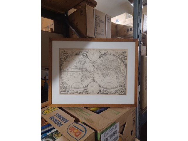 Wand decoratie 60x47cm aantal 1 stuks. - afbeelding 1 van  3