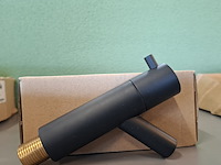 Wand-fonteinkraan best design, spador-nero, mat zwart - afbeelding 1 van  4