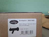 Wand-fonteinkraan best design, spador-nero, mat zwart - afbeelding 4 van  4