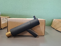 Wand-fonteinkraan best design, spador-nero, mat zwart - afbeelding 1 van  4