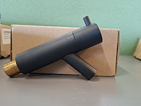 Wand-fonteinkraan best design, spador-nero, mat zwart - afbeelding 2 van  4