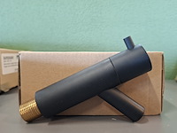 Wand-fonteinkraan best design, spador-nero, mat zwart - afbeelding 1 van  4