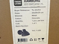 Wand lamp trend living, hamburg, metal