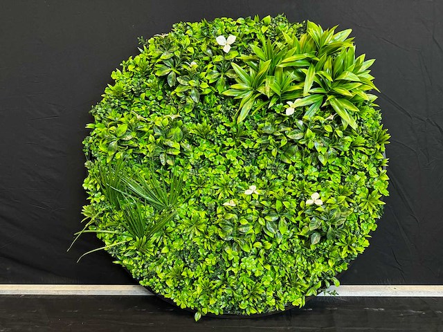 Wand paneel rond (2x) - afbeelding 1 van  11