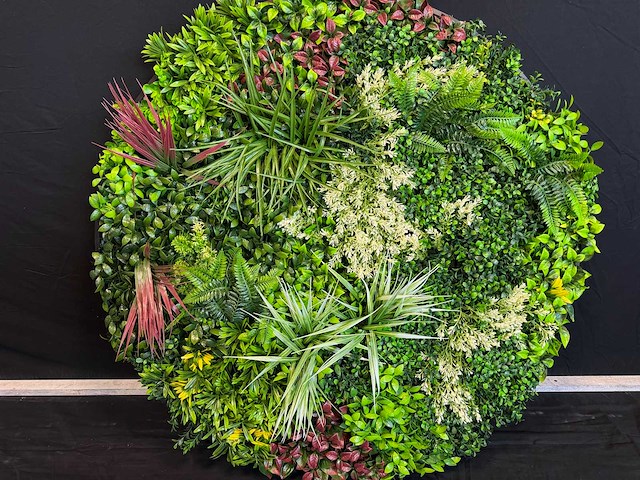 Wand paneel rond (2x) - afbeelding 2 van  7