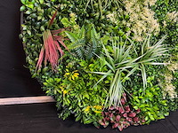 Wand paneel rond (2x) - afbeelding 2 van  2