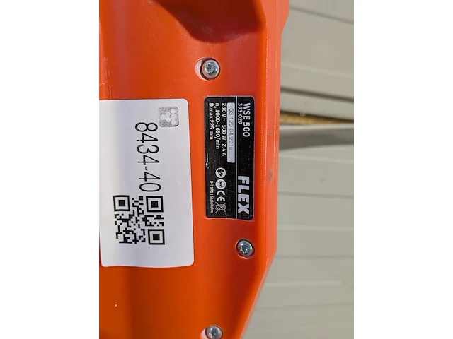 Wand-/plafondschuurmachine - 225mm - 230v, flex powertools, wse500, 2018 - afbeelding 5 van  5