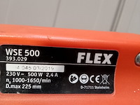 Wand-/plafondschuurmachine - 225mm - 230v, flex powertools, wse500, 2020 - afbeelding 3 van  5