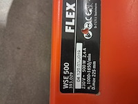 Wand-/plafondschuurmachine - 225mm - 230v flex powertools, wse500, bouwjaar 2016 - afbeelding 3 van  3