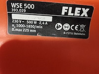 Wand-/plafondschuurmachine - 225mm - 230v flex powertools, wse500, bouwjaar 2016 - afbeelding 3 van  6