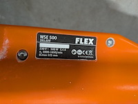 Wand-/plafondschuurmachine - 225mm - 230v flex powertools, wse500, bouwjaar 2017 - afbeelding 6 van  6