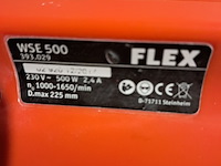 Wand-/plafondschuurmachine - 225mm - 230v flex powertools, wse500, bouwjaar 2018 - afbeelding 3 van  3