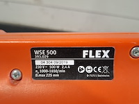 Wand-/plafondschuurmachine - 225mm - 230v flex powertools, wse500, bouwjaar 2020 - afbeelding 6 van  7