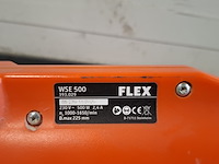 Wand-/plafondschuurmachine 225mm 230v~ flex powertools, wse500, bouwjaar 2022 - afbeelding 5 van  7