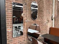 Wand spiegel - (3x) - afbeelding 1 van  4