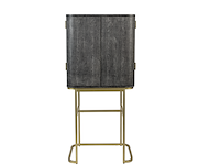 Wand-/wijnkast bold monkey, ava morgana | slangenleer - afbeelding 1 van  6