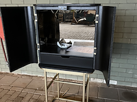 Wand-/wijnkast bold monkey, ava morgana | slangenleer - afbeelding 4 van  6