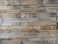 Wandbekleding vuren 10m2 - afbeelding 1 van  2