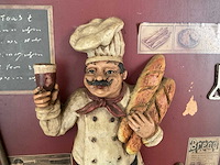 Wandbord bakker - afbeelding 3 van  3