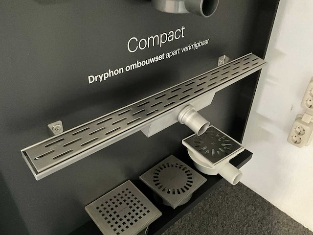 Wandbord met diverse easy drain drains en doucheputten - afbeelding 5 van  6