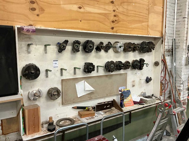 Wandbord met frezen (20x) - afbeelding 1 van  19