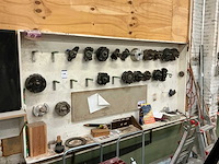 Wandbord met frezen (20x) - afbeelding 1 van  19