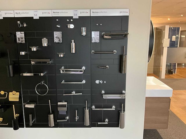 Wandbord met geesa nemox accessoires (2x) - afbeelding 1 van  9