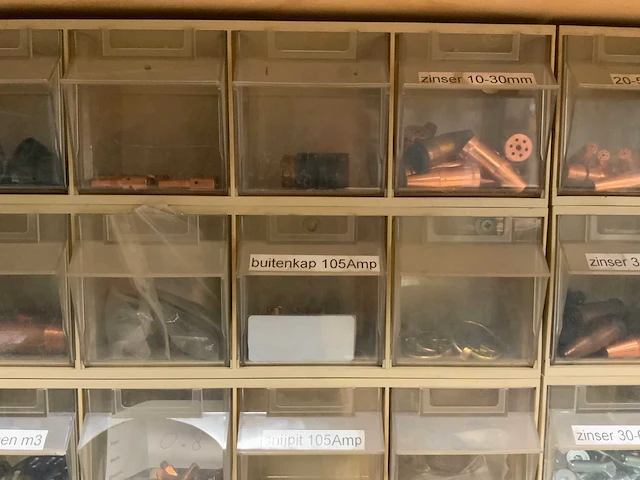 Wandbord met voorraadbakjes - afbeelding 10 van  12