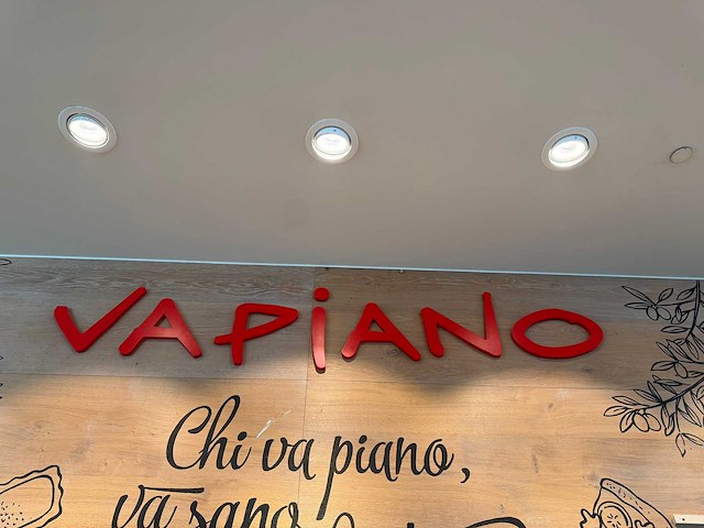 Wandbord "vapiano" - afbeelding 1 van  2